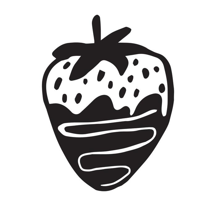 Chocolate Covered Strawberry Vector Art, Icons, and Graphics for Free