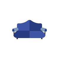 Sofa vector logo icon illustration background