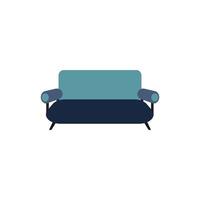 Sofa vector logo icon illustration background