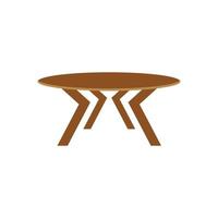 Table vector logo icon object background illustration