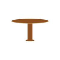 Table vector logo icon object background illustration