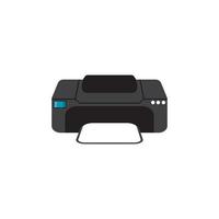 Printer icon vector symbol illustration background