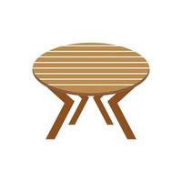 Table vector logo icon object background illustration