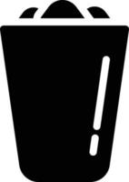 garbage vector illustration on a background.Premium quality symbols.vector icons for concept and graphic design.
