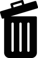 open bin vector illustration on a background.Premium quality symbols.vector icons for concept and graphic design.