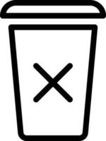 delete vector illustration on a background.Premium quality symbols.vector icons for concept and graphic design.
