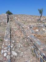 ruinas de olynthus en chalkidiki foto