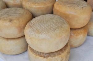 Traditional handmade cheese photo