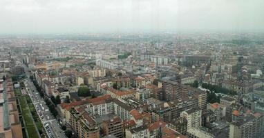 Aerial view of Turin photo