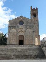 View of the city of Asciano photo