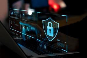 elementos esenciales de seguridad cibernética, prevención de delitos digitales por parte de piratas informáticos anónimos, seguridad de datos personales y banca y finanzas.