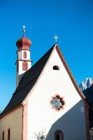 ortisei, val gardena, italia, 2016. st. capilla antonio foto