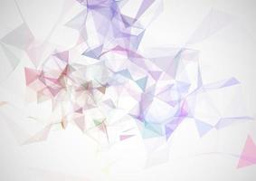 abstract background with low poly design vector