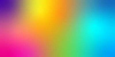 bandera de gradiente de arco iris vector