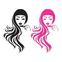 Beauty Salon Hair Logo vector