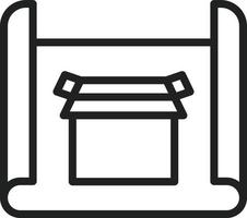 Product Design Line Icon vector