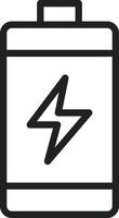 Power Pack Line Icon vector