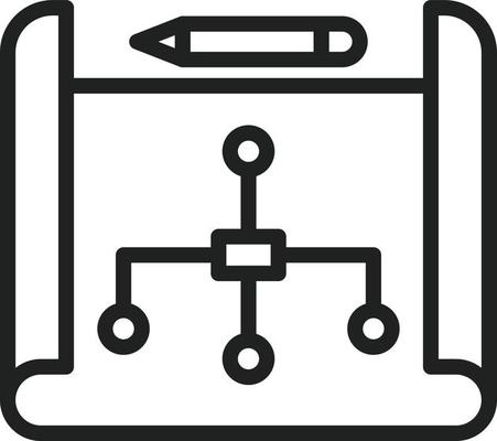 Planning Line Icon