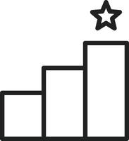 Success Line Icon vector