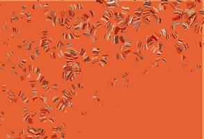 Light Red, Yellow vector backdrop with lines, circles, rhombus.