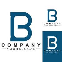 letter B logo vector, letter B business logo,Modern unique creative B logo design, Minimal B initial based vector icon.