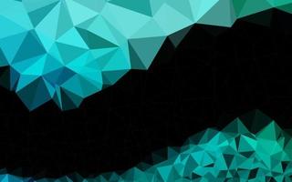 Light Blue, Green vector low poly layout.