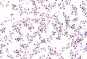Light purple vector background with abstract forms.