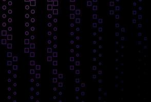 Dark Purple, Pink vector backdrop with lines, rectangles.
