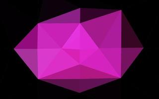 Light Pink vector low poly texture.