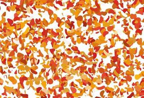 Light Red, Yellow vector pattern with chaotic shapes.