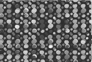 Light Silver, Gray vector pattern with lines, ovals.