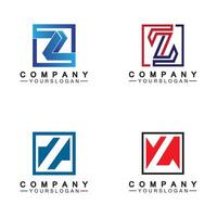 Z Letter Logo concept.Z letter creative fonts monogram icon symbol. vector