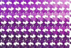 Light Purple vector pattern with bent ribbons.