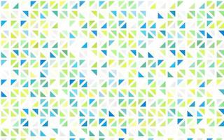 Light Blue, Yellow vector seamless pattern in polygonal style.