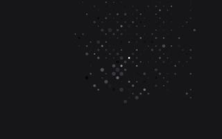 Light Black vector template with circles.