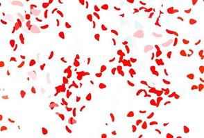 Light red vector backdrop with abstract shapes.