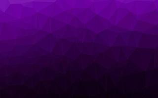 Dark Purple vector abstract polygonal layout.