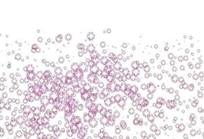 Light Pink vector pattern with spheres.