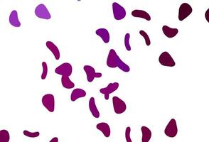 Light Purple vector texture with random forms.