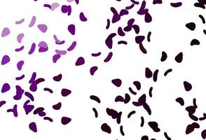 Light Purple vector backdrop with abstract shapes.