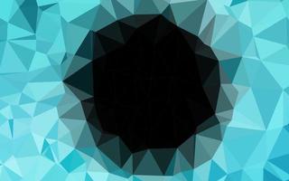 Light BLUE vector polygon abstract backdrop.