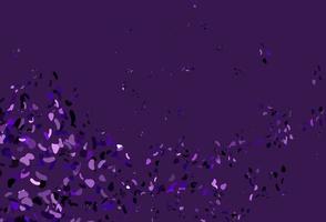 Light Purple vector texture with random forms.