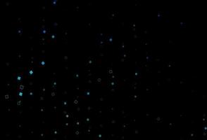 Dark BLUE vector template with square style.
