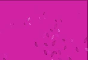 Light Pink vector doodle pattern.