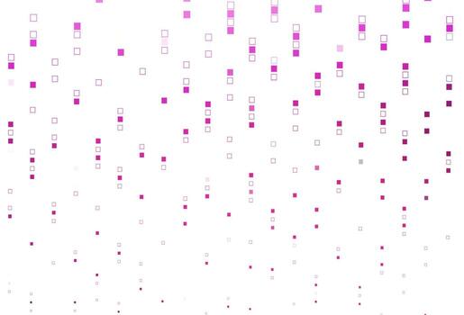 Light Pink vector layout with rectangles, squares.