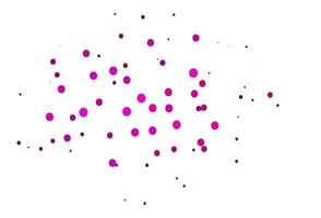 Light Pink vector template with circles.