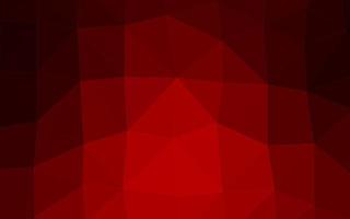 Light Red vector polygon abstract background.