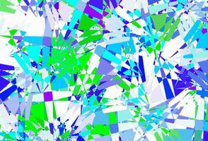 Light Multicolor vector texture with random triangles.