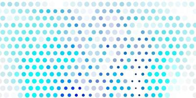 Light blue vector background with spots.