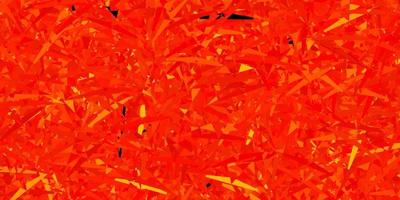 Light orange vector background with polygonal forms.